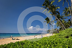 Keawakapu beach, south shore of Maui, Hawaii