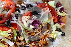 Kebab Food salad fast food