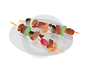 Kebab illustration