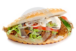 Kebab sandwich