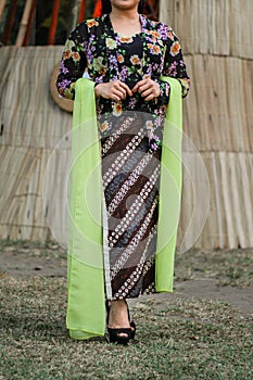 Kebaya is Javanese traditional clothes.