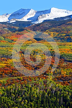 Kebler pass in autumn