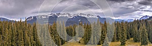 Kebler Pass Panorama, Colorado, USA