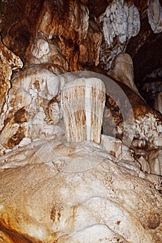 KEBUMEN - This is one of the Petruk cave stalagmites