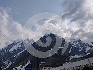 Kedarnath mountain Range