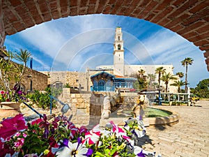 Kedumim Square in old Jaffa