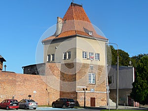 KOZLE , SILESIA , POLAND-OLD HISTORIC CASTLE