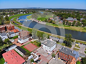 Kedzierzyn-Kozle town - Odra river