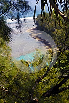 Kee Beach, Kauai Island, Hawaii, United States