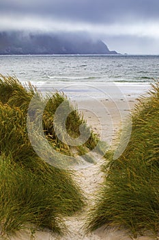 Keel Beach on Achill Island in Ireland