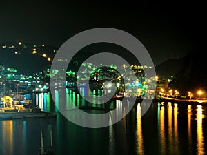 Keelung night cityscape photo