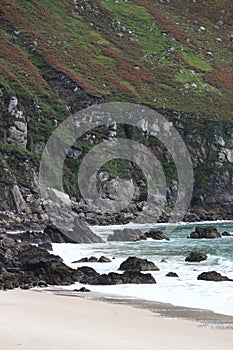 Keem Beach in Achill Island