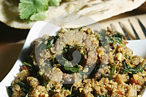 Keema methi - A hyderabadi dish