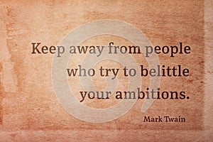 Keep away Twain