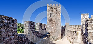 Keep and bailey of the Templar Castle of Almourol.