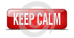 keep calm button