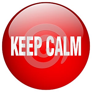 keep calm button