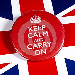 Keep Calm and Carry On