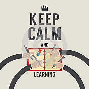 Keep Calm And Learning.