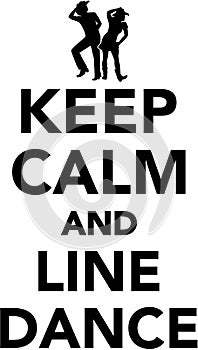 Keep calm and Line dance