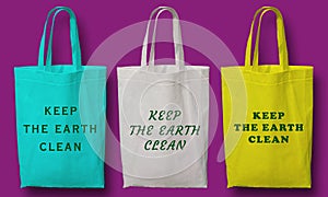 Keep the earth clean with beautiful shopping bags