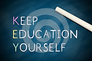 Keep Educating Yourself