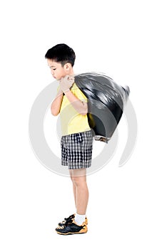 Keep garbage in bag for eliminate