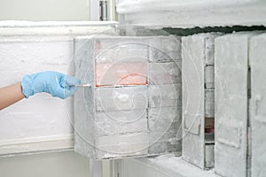 Keep isolated pathogen in ultra low temperature