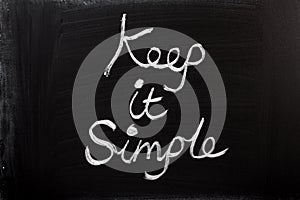 Keep It Simple