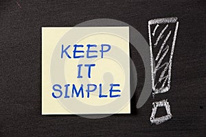 Keep It Simple!