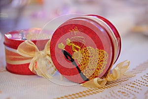 Keepsake or gift for guest in wedding party