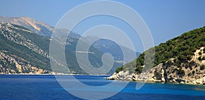 Kefalonia coastline photo