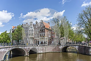 Keizersgracht canal in Amsterdam, Netherlands.