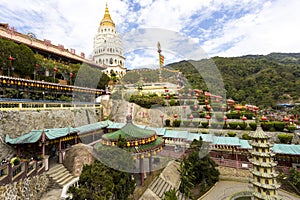 The Kek Lok Si Temple, The Buddhist temple in Penang, Malaysia