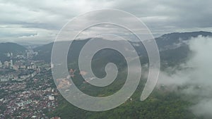 Kek Lok Si temple located at hillside