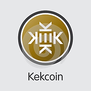 Kekcoin - Virtual Currency Coin Symbol.