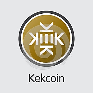 Kekcoin - Virtual Currency Coin Symbol. photo