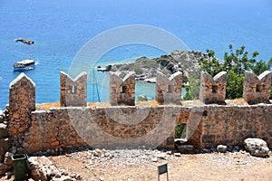 Kekova Island and Simena Castle, Kas Antalya Turkey