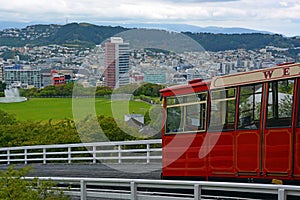 Kelburn Cable Car, Wellington New Zealand.