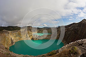 Kelimutu volcano, Flores, Indonesia photo