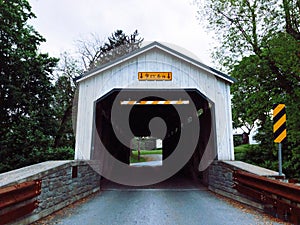 The Keller`s Mill Covered Bridge