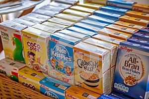 Kellogg`s Cereal Variety Pack, Single Serve Boxes