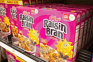 Kellogg`s Raisin Bran cereal