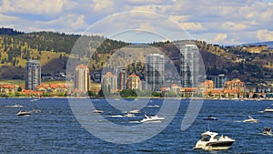 Kelowna City Okanagan Valley British Columbia Canada