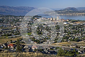 Kelowna and Okanagan Lake