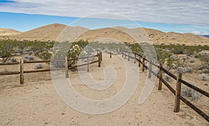 Kelso sand dunes in the Mojave National Preserve