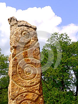 Keltic menhir