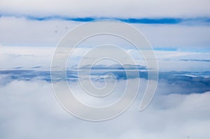 Kelvin-Helmholtz clouds