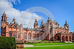 The Kelvingrove art gallery and museum, Glasgow, history, landmark, Scotland