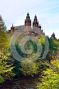 The Kelvingrove art gallery and museum, Glasgow, Scotland